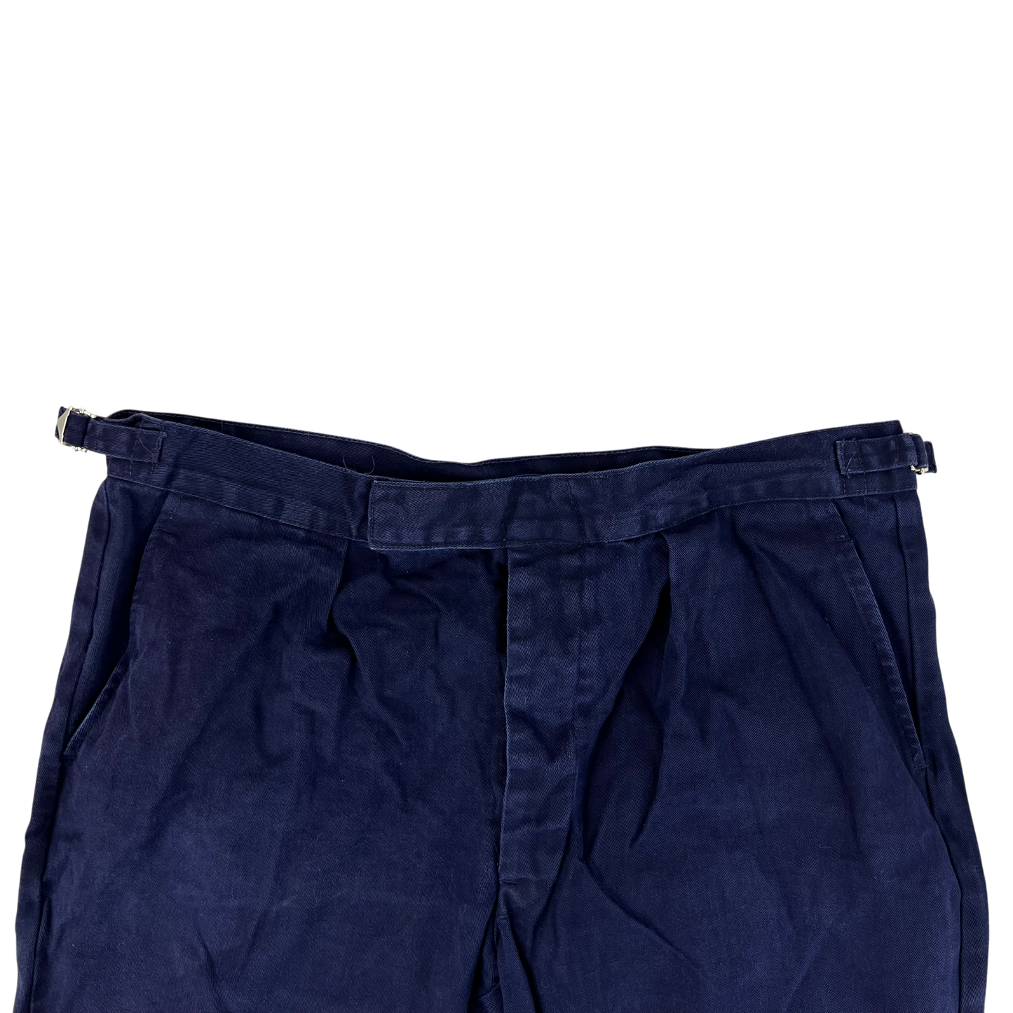 British Royal Navy Cotton Working Dress Trousers - W40 L27