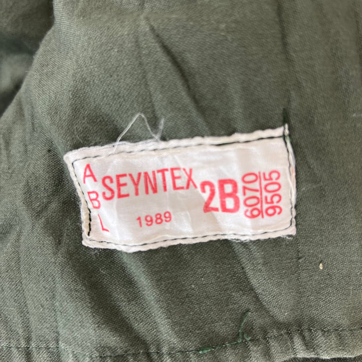 Belgian Army M88 Olive Green Field Jacket - Large