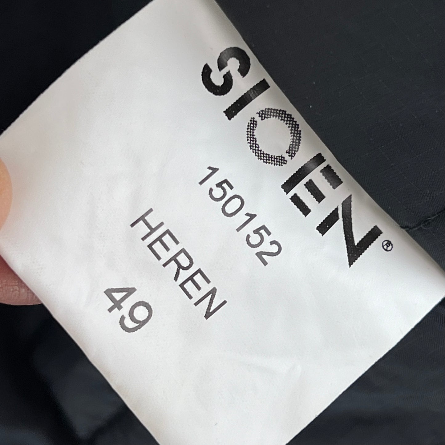 Dutch Army MoD Black Cold Weather Jacket / Jacket Liner - Medium