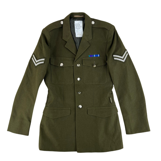 British Army 1980 Pattern No. 2 Olive Green Dress Jacket - Army Air Corps - Medium 182/104
