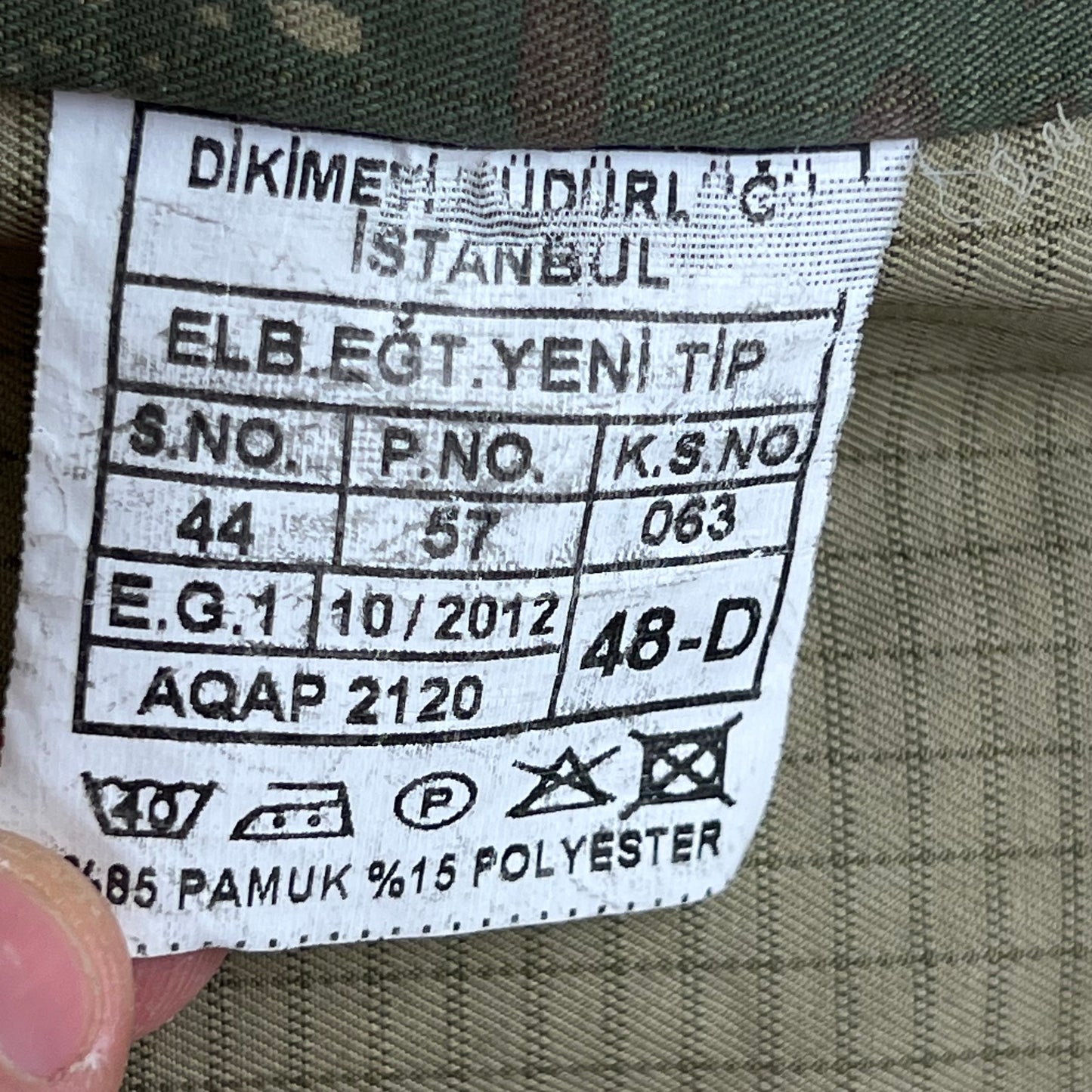 Turkish Army M2008 Digital Camouflage Field Shirt - Medium