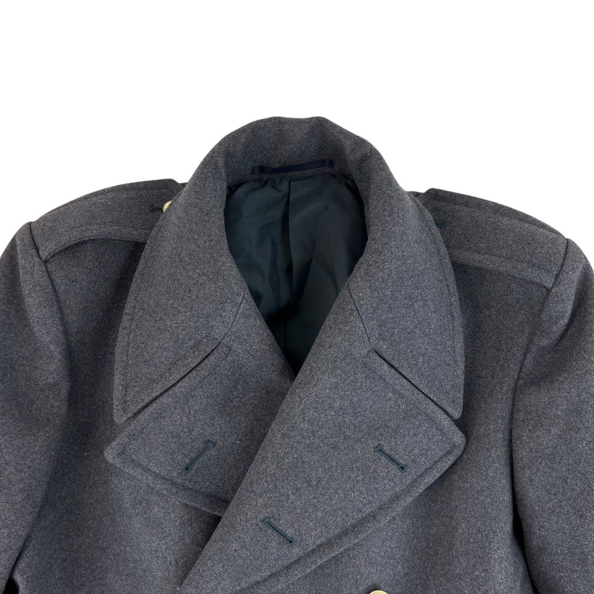 British RAF Officer's & WO's Blue Grey Wool Greatcoat - Large 176/108