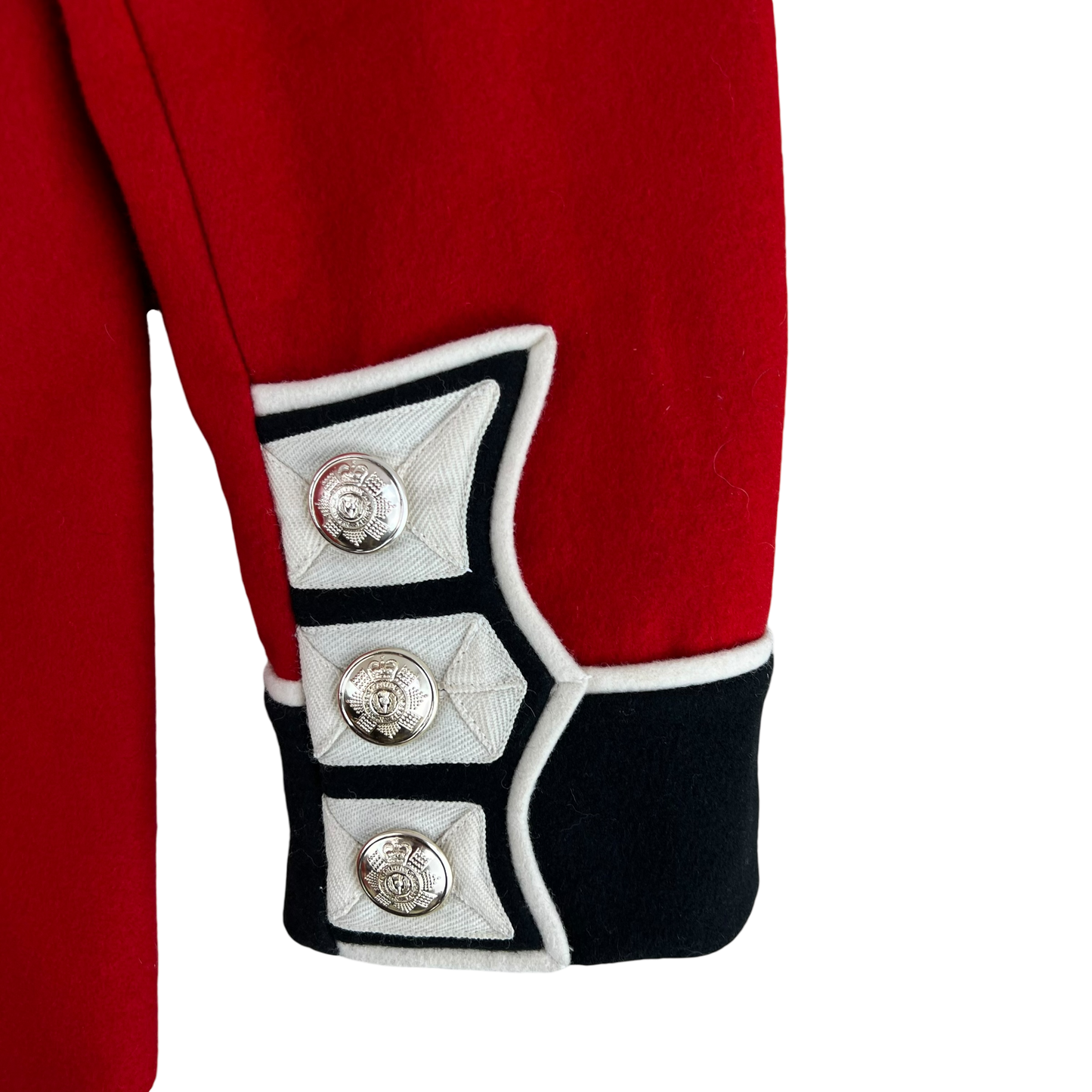 British Army Footguard's Jacket R & F Musician's - Scots Guards - Large