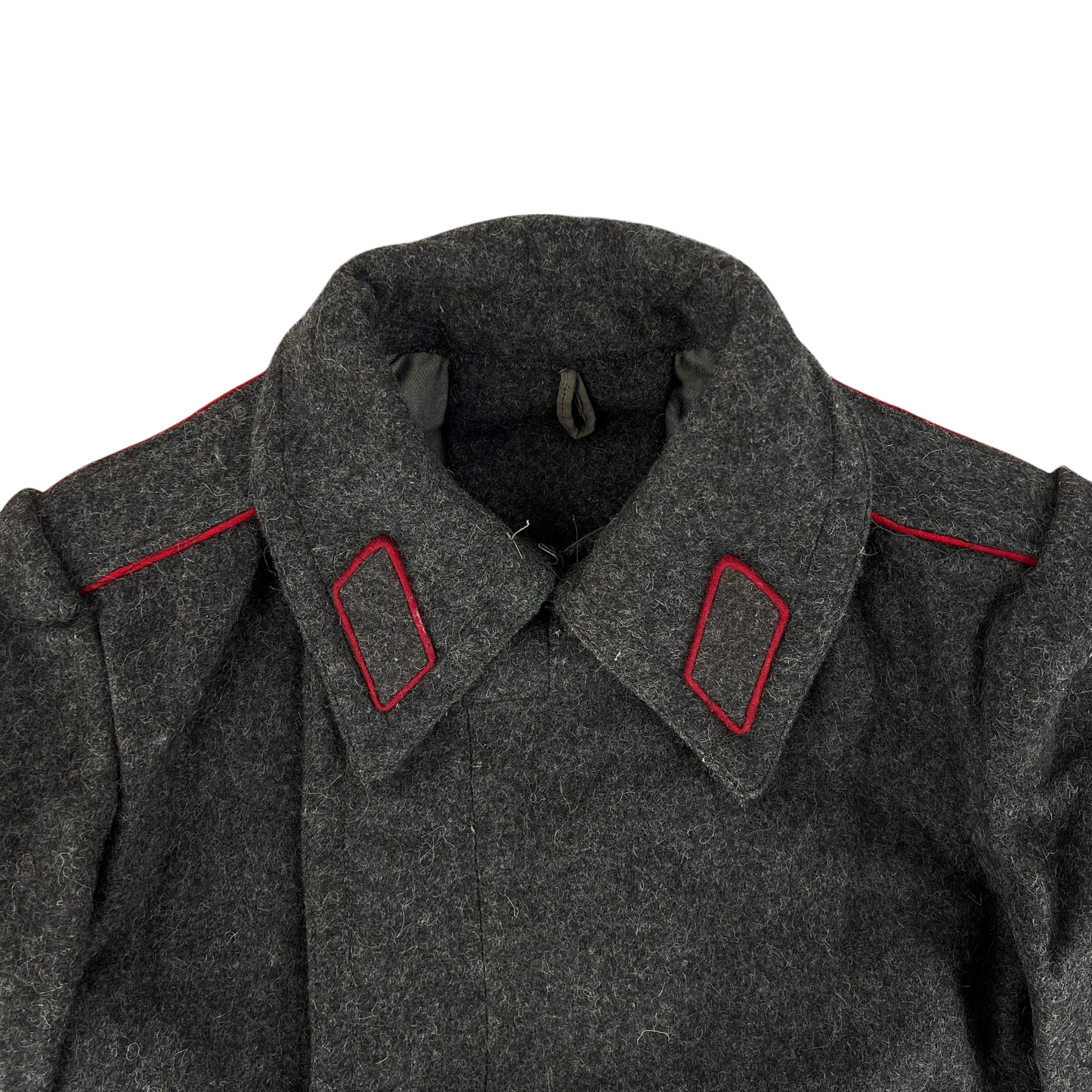 Bulgarian People's Army 50s Grey Wool Greatcoat - Medium