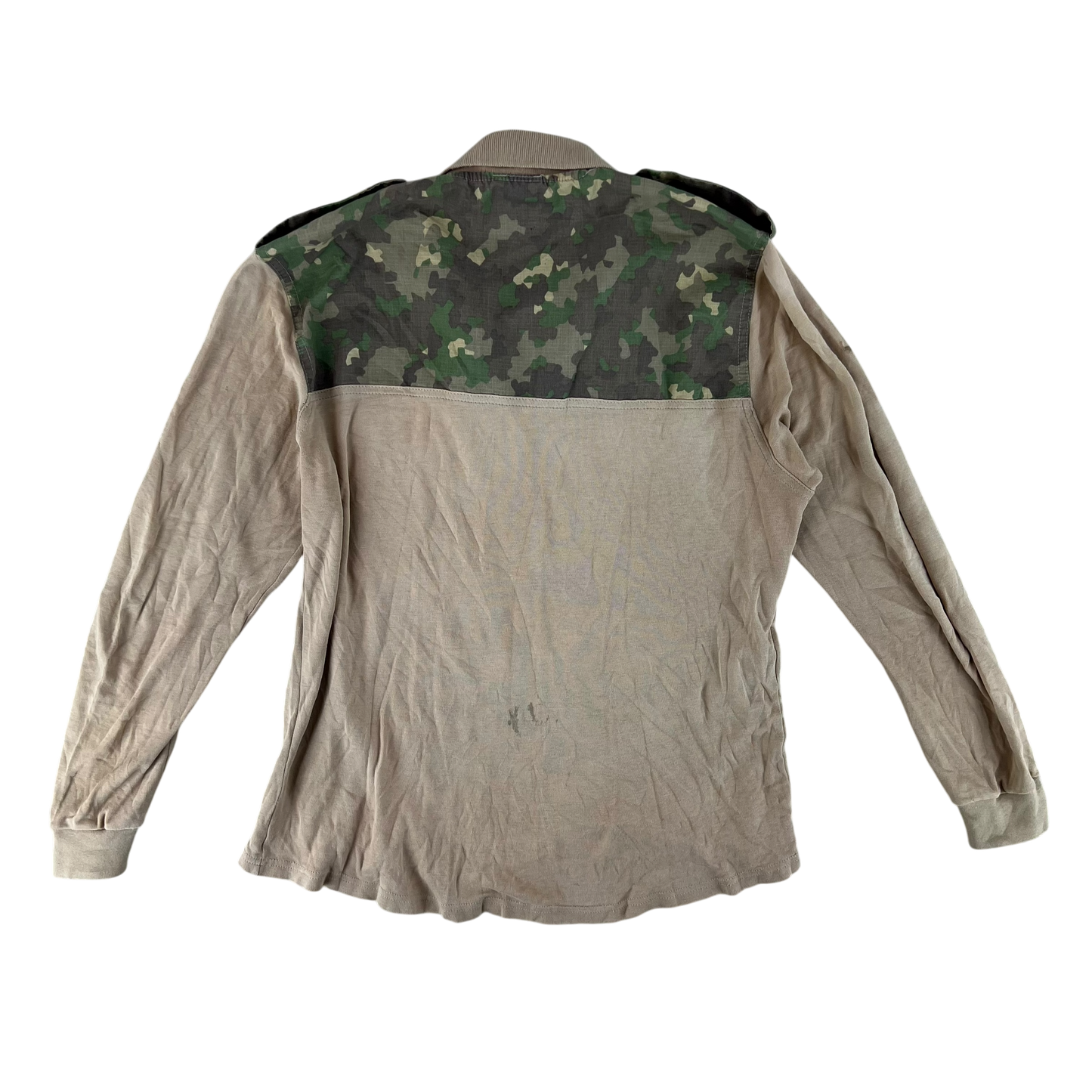 Romanian Army M2017 Woodland Camouflage Polo Top - Medium