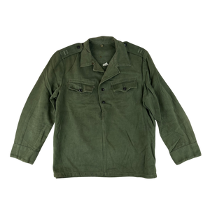 Bulgarian People's Army Olive Green Cossack Shirt - Large