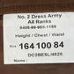 British Army No.2 FAD Dress Jacket w/ Belt - RLC - Medium 164/100