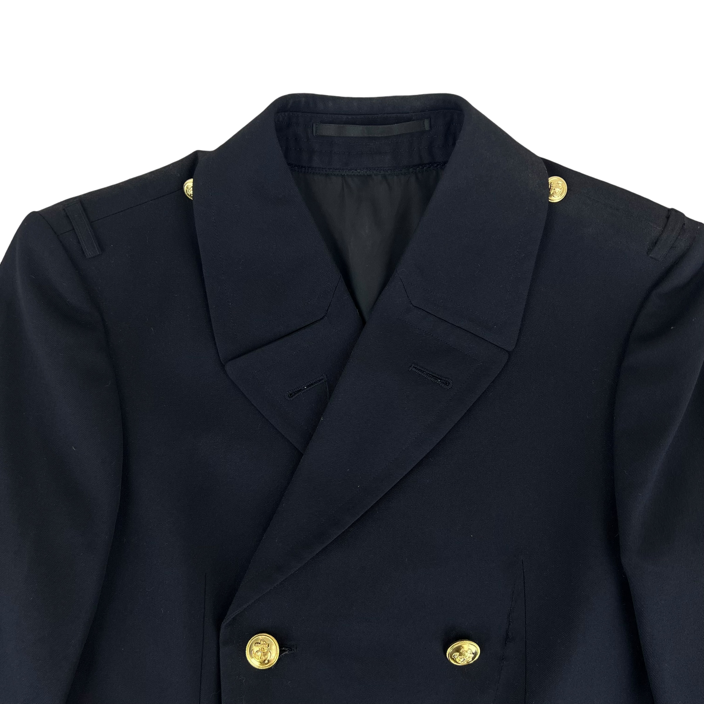 German Navy Three-quarter Gabardine Greatcoat w/ Liner - Small