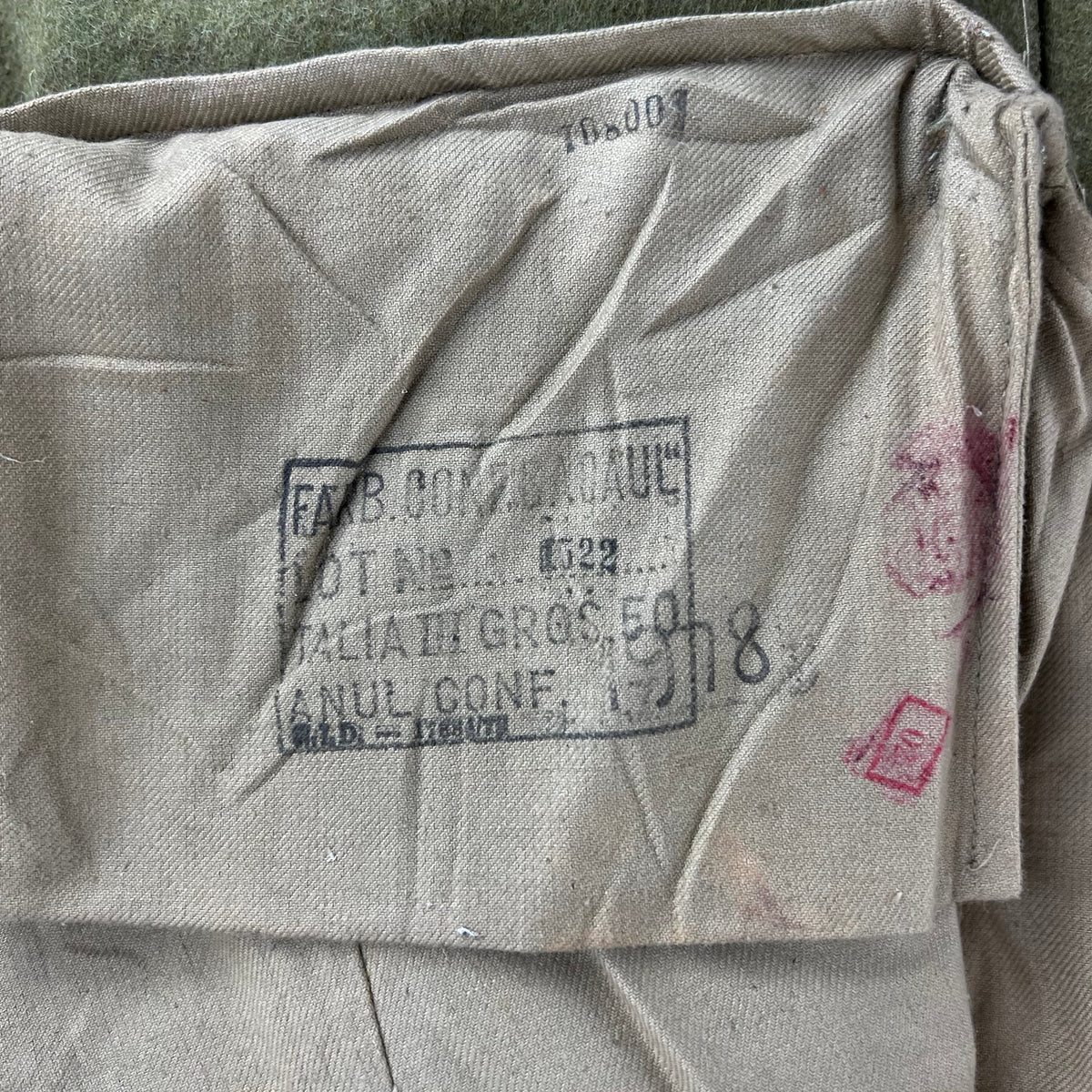Romanian People's Army 70s Khaki Wool Greatcoat - Medium