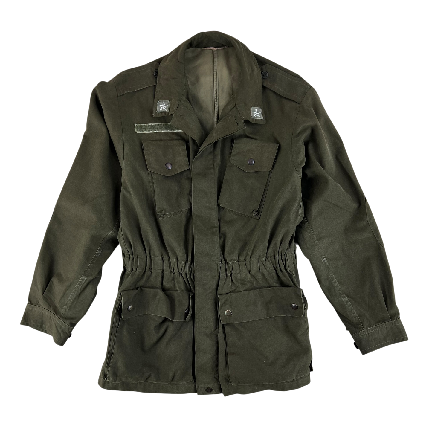 Italian Army Olive Drab Roma 75 Safari Jacket - Medium