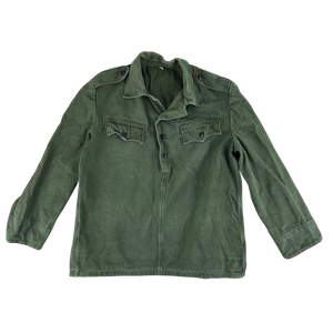 Bulgarian People's Army Olive Green Cossack Shirt - Large