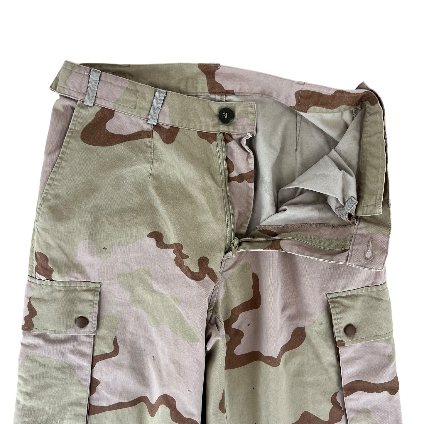 Dutch Army M93 Desert Tricolour Camouflage Combat Trousers - W30 L34