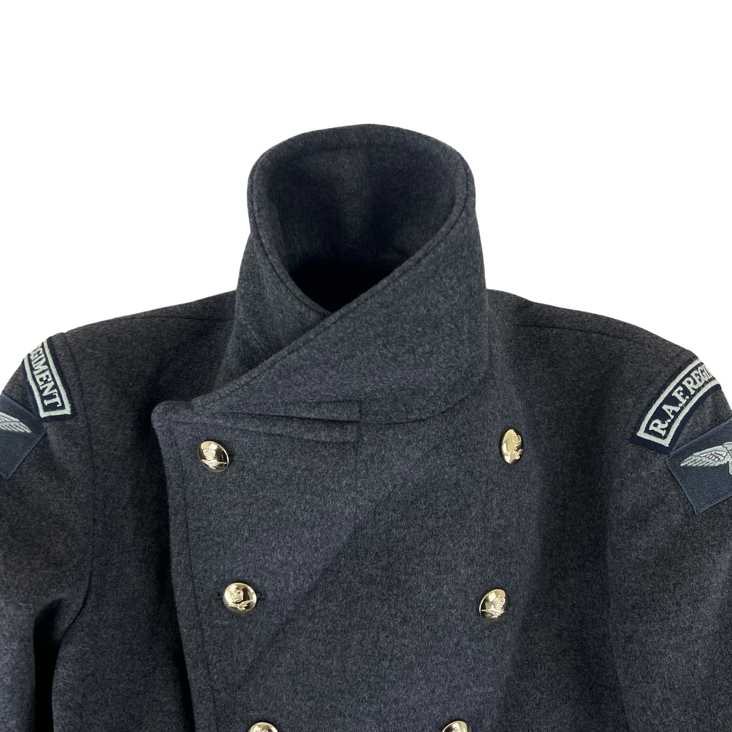 British RAF "Crombie" Wool Greatcoat - Medium