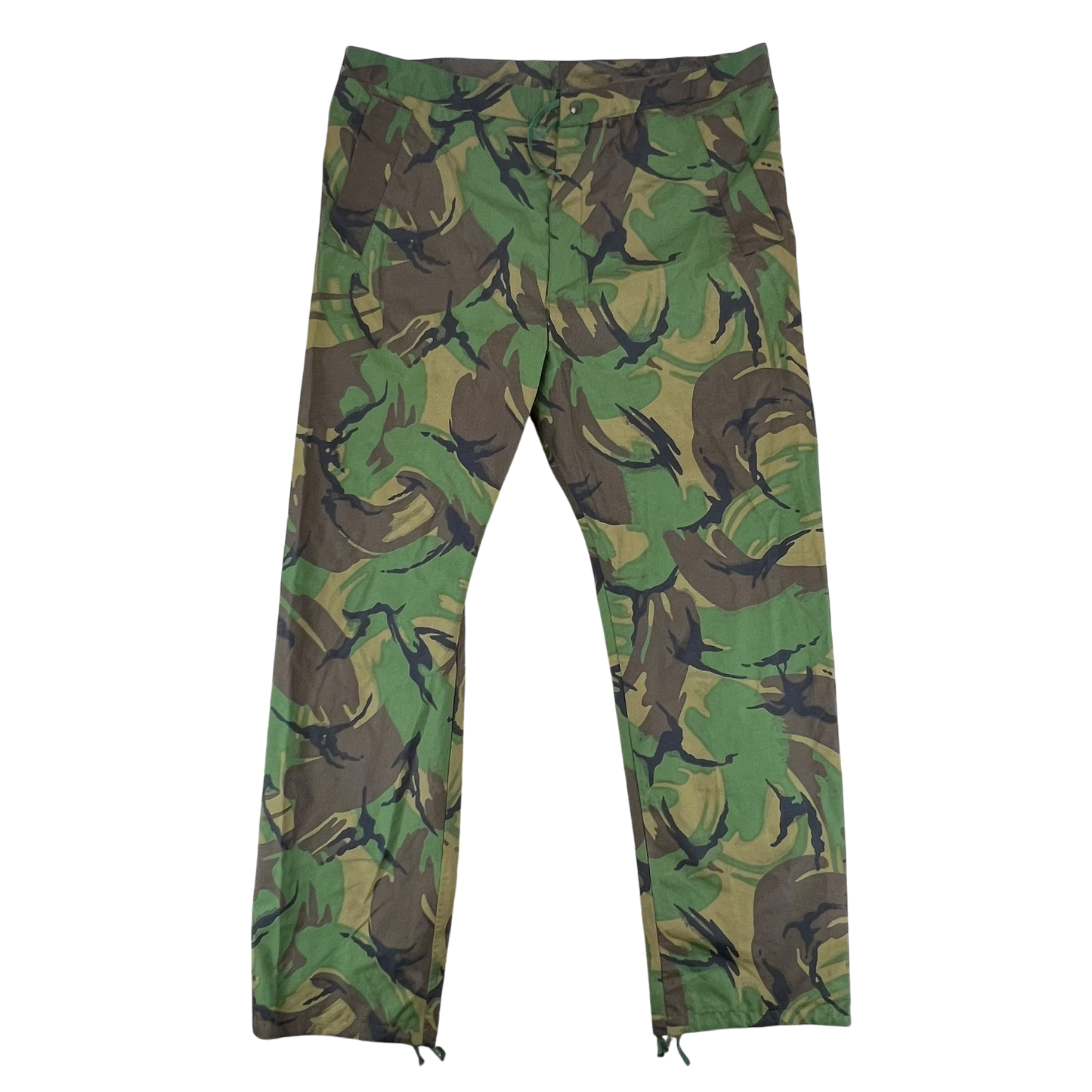 British Army Woodland DPM Camouflage MVP Waterproof Trousers - W43 L34