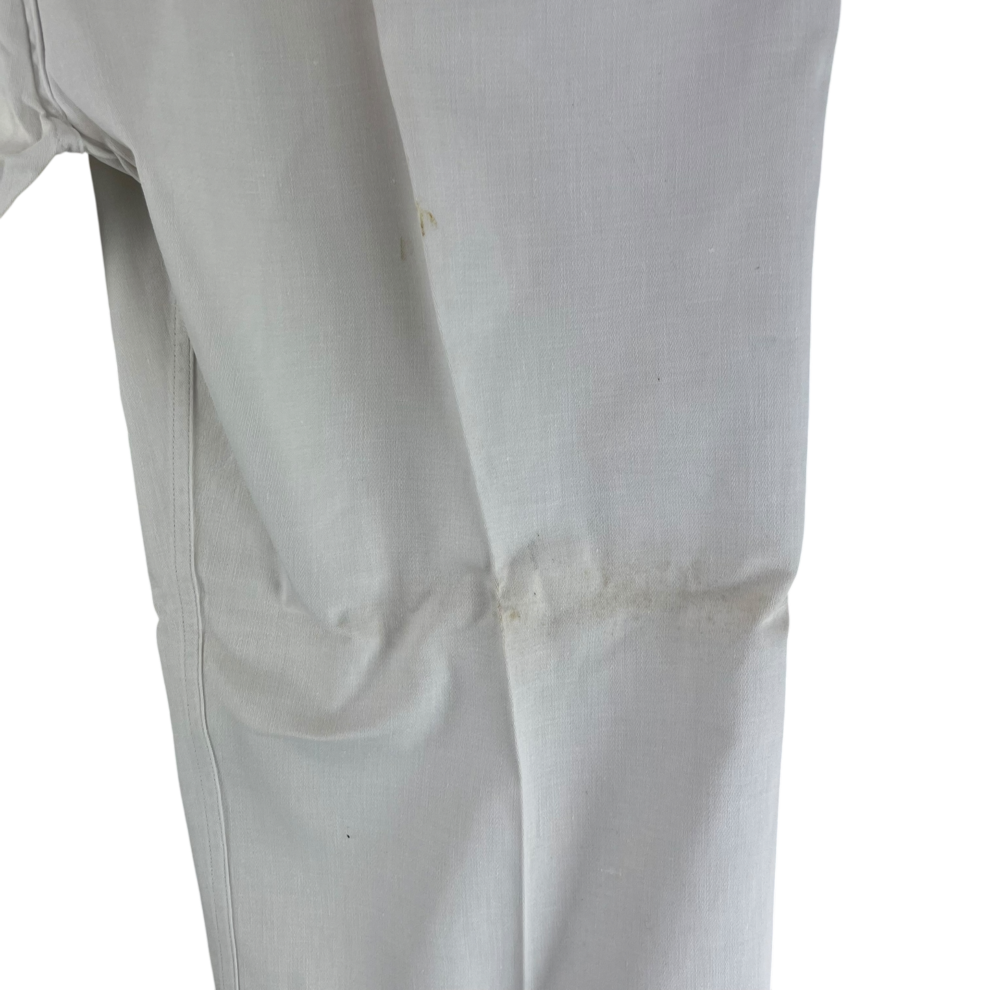 British Merchant Navy 50s Tropical White Trousers - W40 L32.5