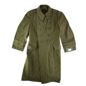 Romanian People's Army Khaki Wool Greatcoat - Medium