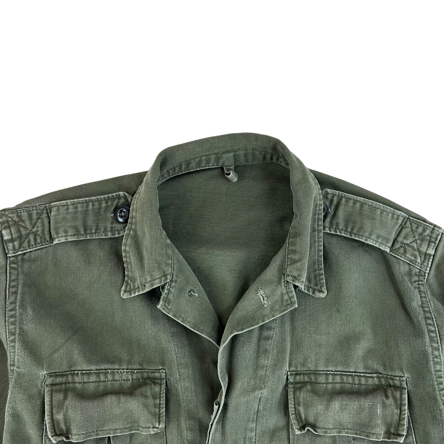Greek Army 60s Olive Green Jacket - Medium