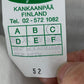 Finnish Air Force M83 Summer Service Dress Trousers - W35 L30