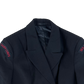 British Royal Navy Women's WRNS Diagonal Serge Black Blazer - X Small SIZE 1