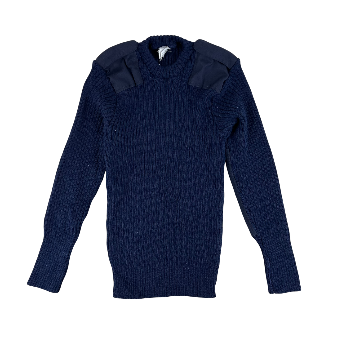 British Royal Navy Wool Crew Neck Pullover Jersey Jumper - Large