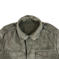West German Army Moleskin Field Grey Long Sleeve Field Shirt - Medium