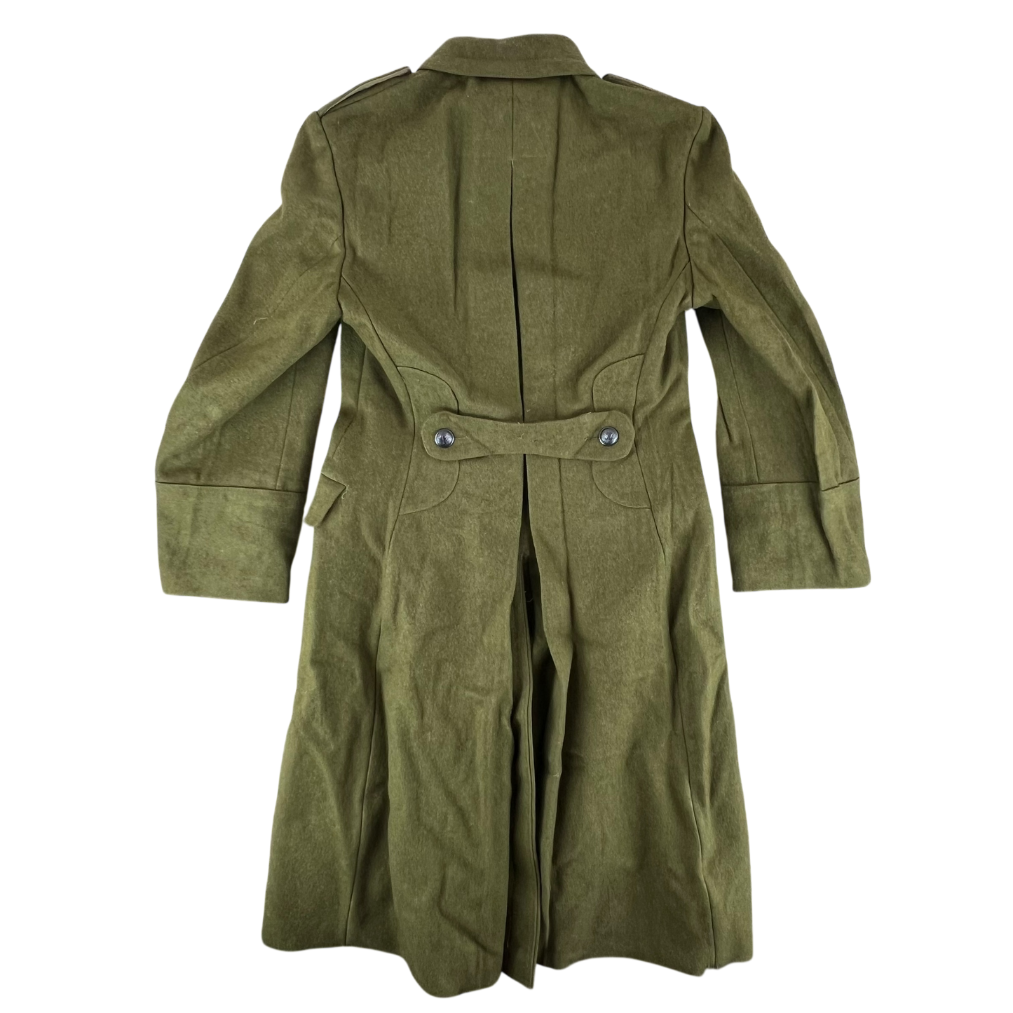 Romanian People's Army Khaki Wool Greatcoat - Medium