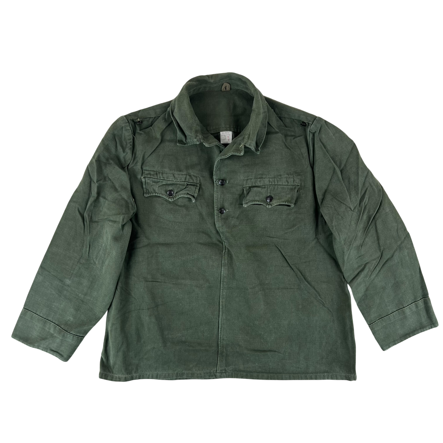Bulgarian People's Army Olive Green Cossack Shirt - Large