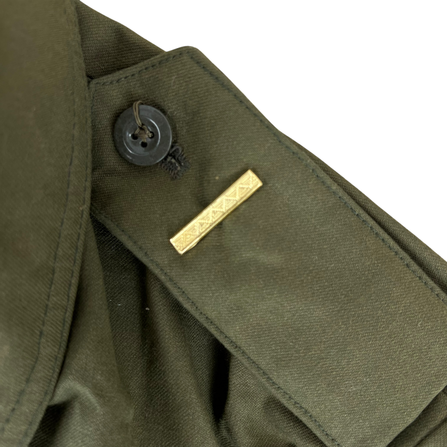 Czechoslovak Army M85 Guard's Coat Olive Green - X Large