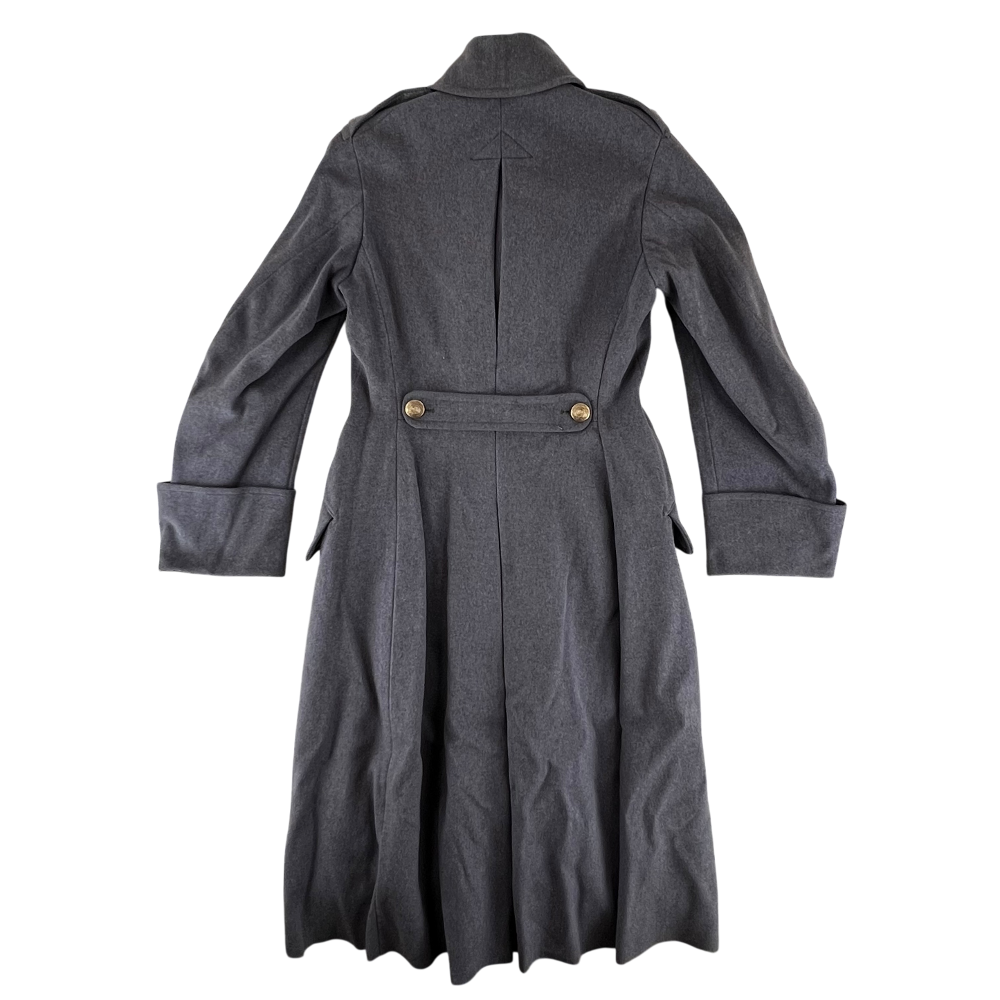 British Army 30s Footguards Officer's Double Breasted Wool Greatcoat - Coldstream Guards - Small