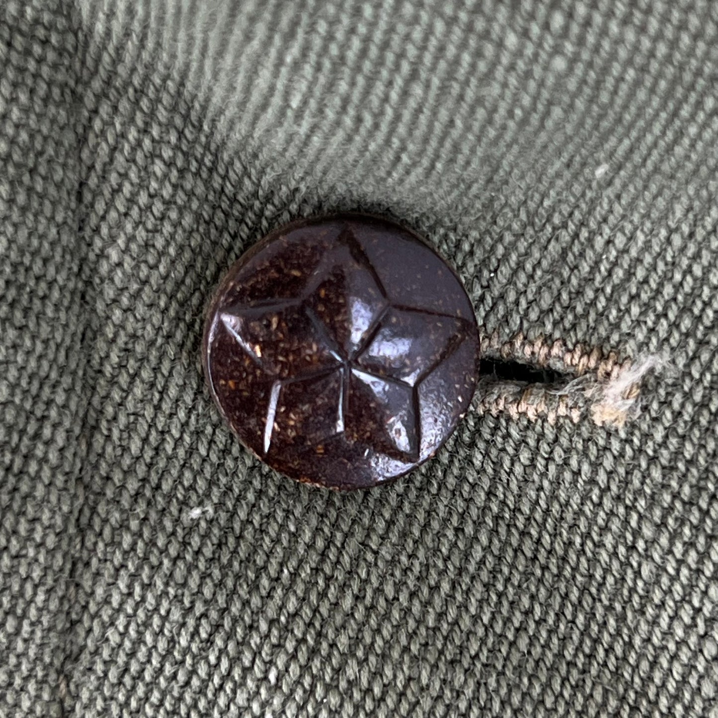 Bulgarian People's Army Olive Green Cossack Shirt - Large