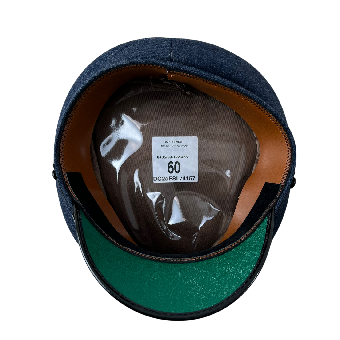 British RAF Peaked Dress Cap - Large 60cm