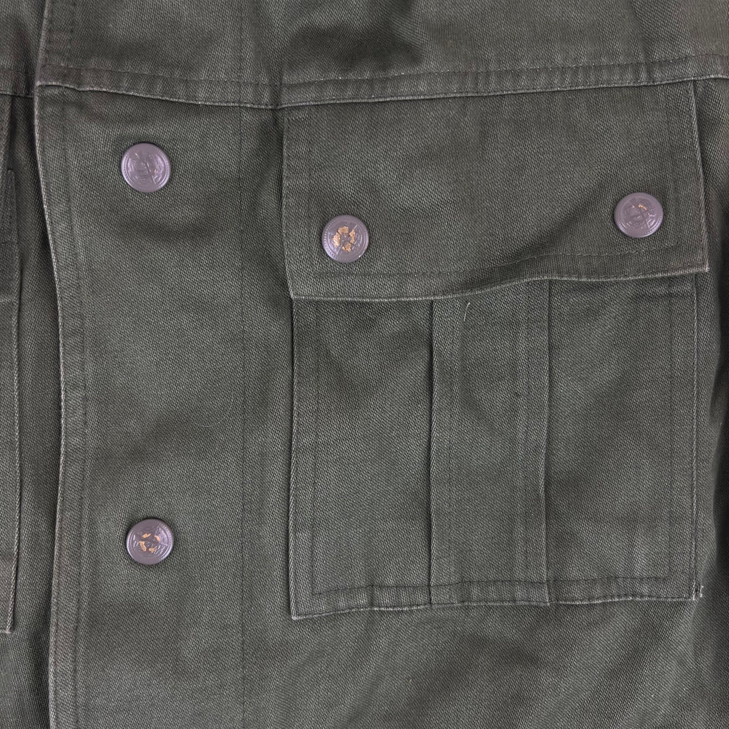 Hungarian Army Olive Green Field Jacket - Medium