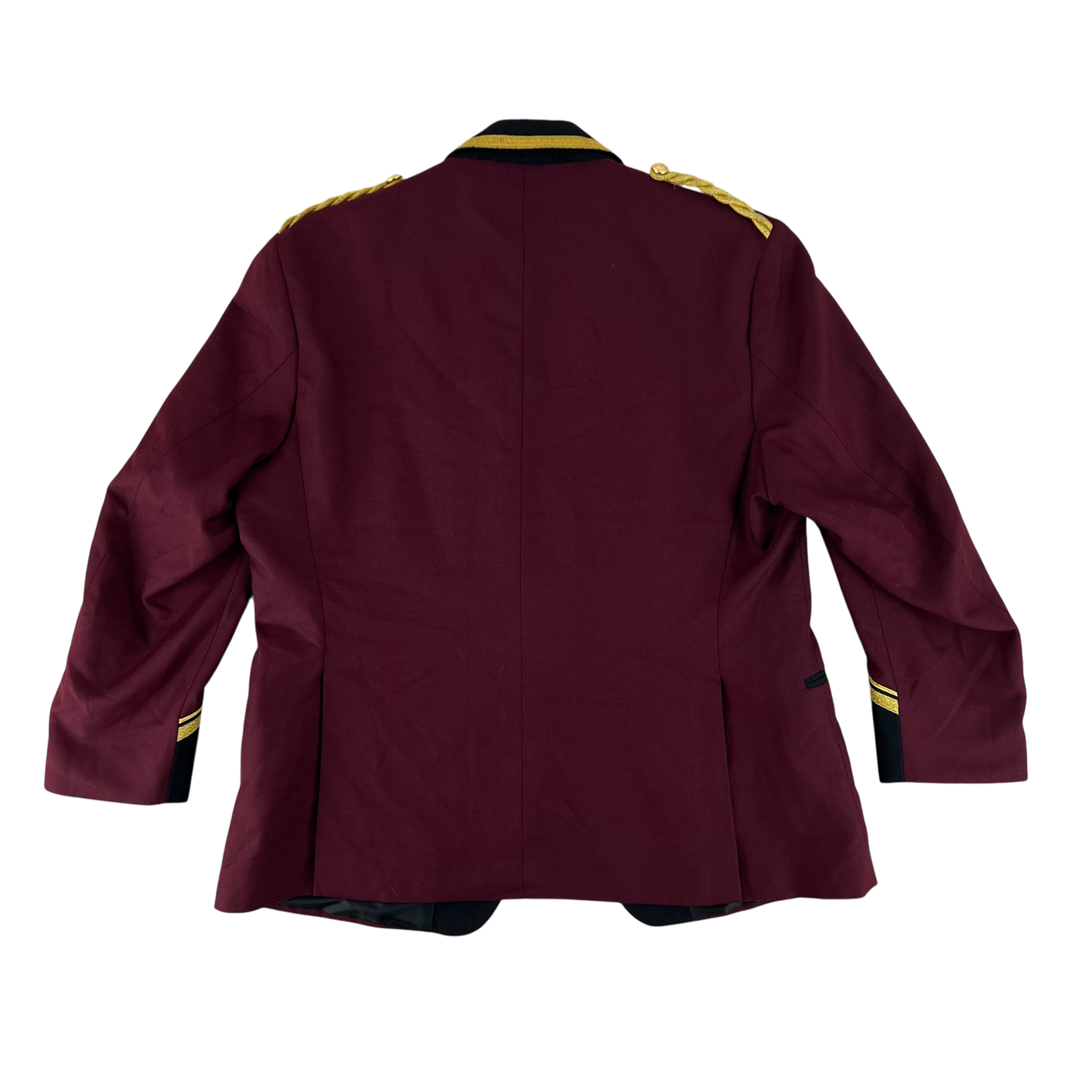British Army Musician's Burgundy Performance Jacket - Large