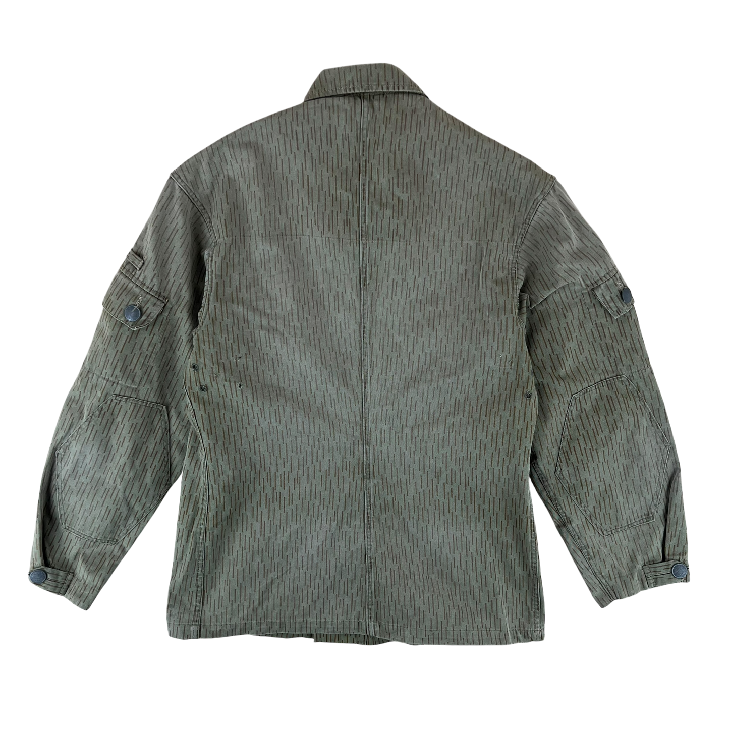 East German Army NVA DDR Raindrop Strichmuster Camouflage Jacket - Medium k44
