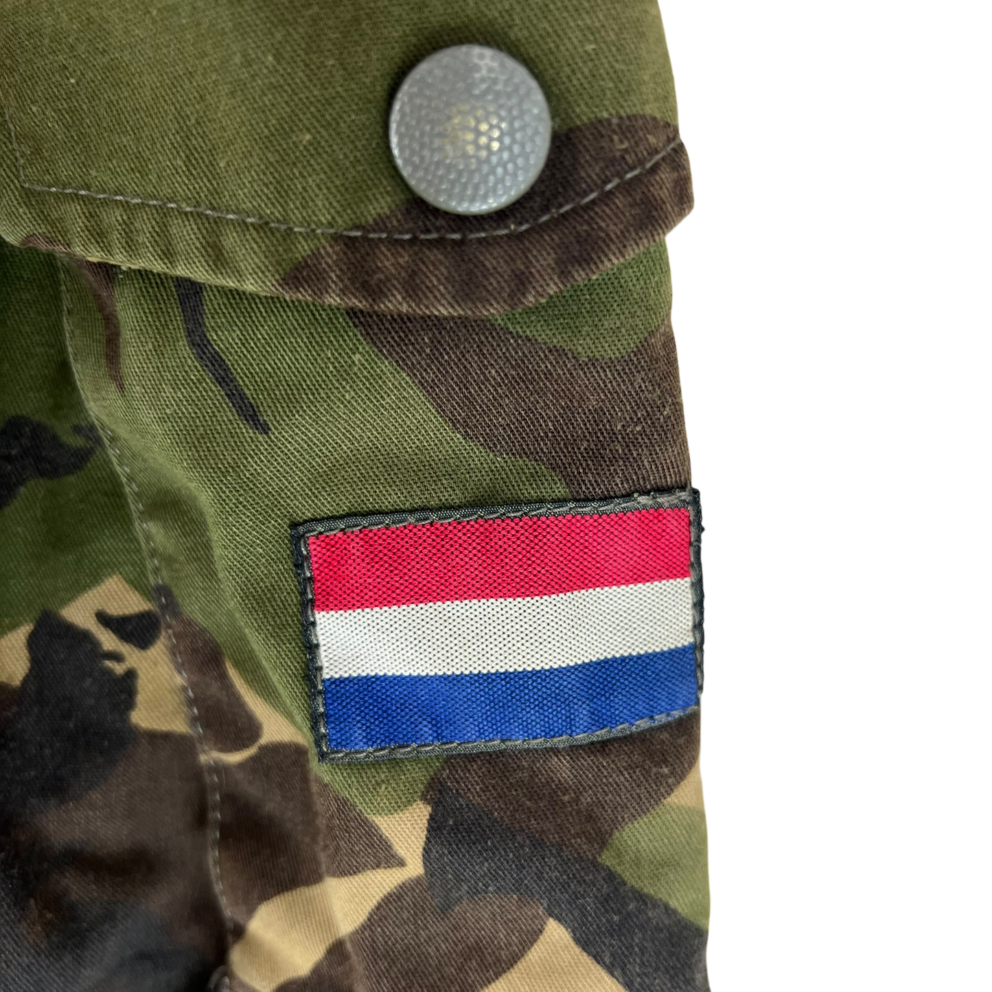 Dutch Army M93 DPM Woodland Camouflage Combat Jacket w/ Liner - Large