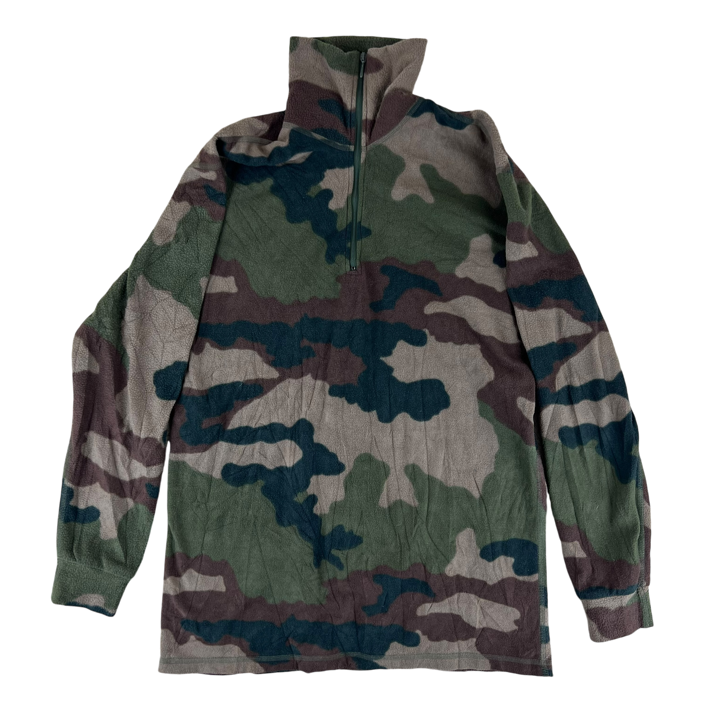 French Army CCE Camo Pullover Fleece - Medium 96cm