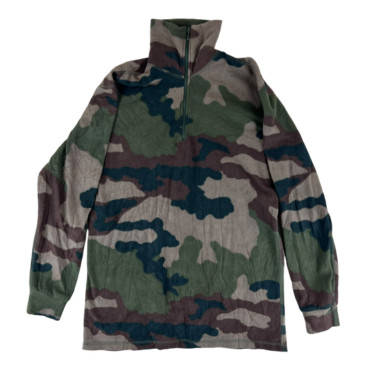 French Army CCE Camo Pullover Fleece - Medium 96cm