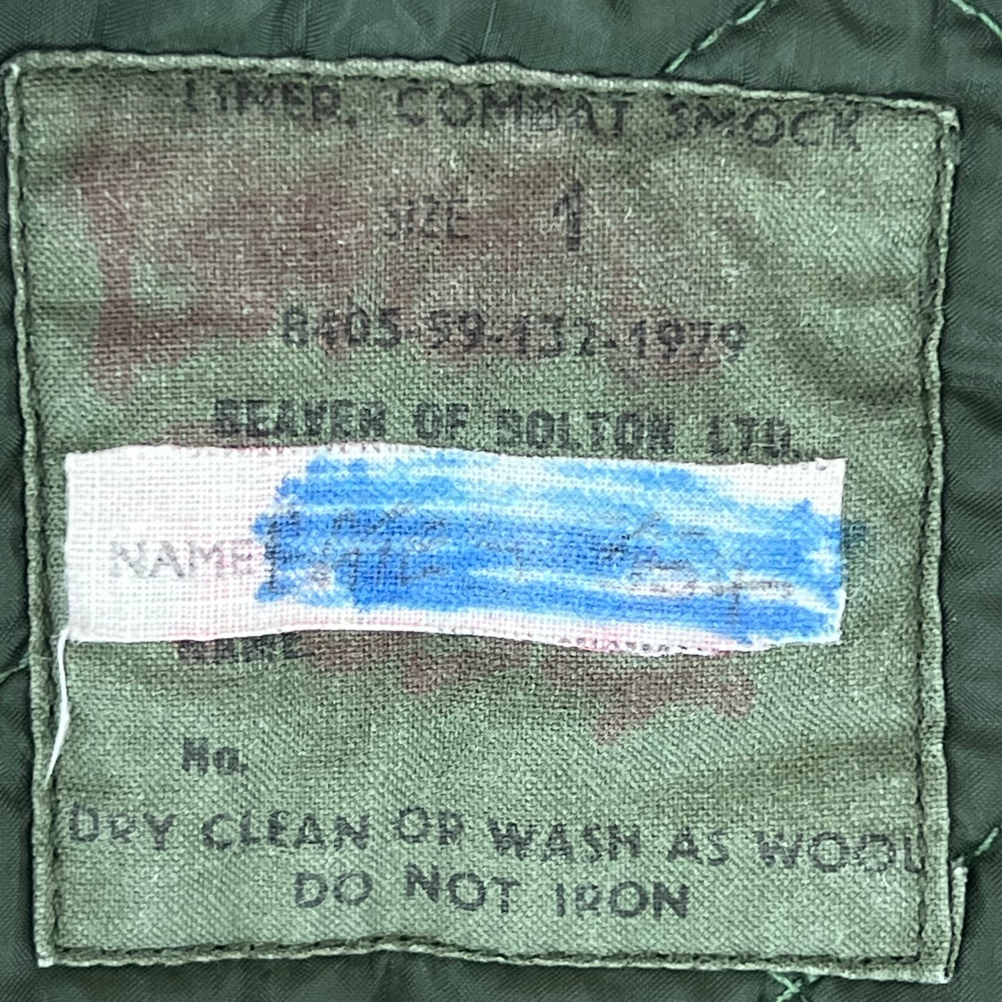 British Army Cold Weather Jacket Gilet Liner - Medium SIZE 1