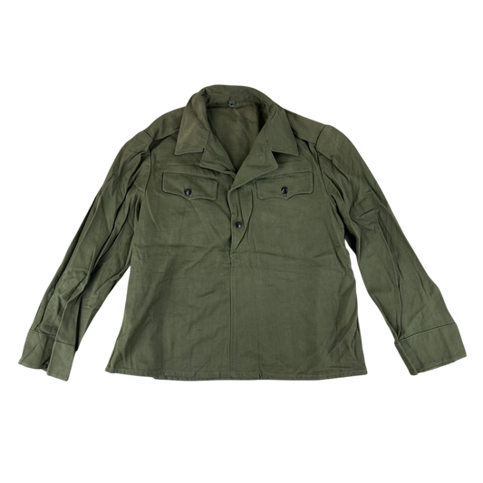 Bulgarian People's Army Olive Green Cossack Shirt - Medium