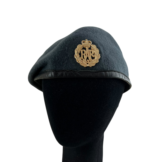 British RAF Beret w/ Badge - Large 60cm