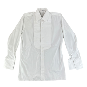 British Army White Marcella Mess Dress Shirt - Medium
