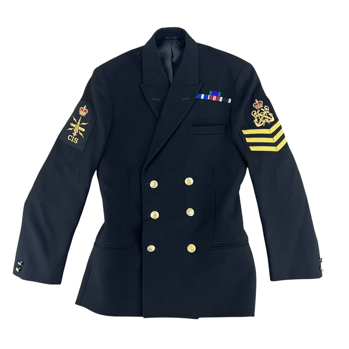British Royal Navy Officer's No 1 Dress Jacket - Medium 100S