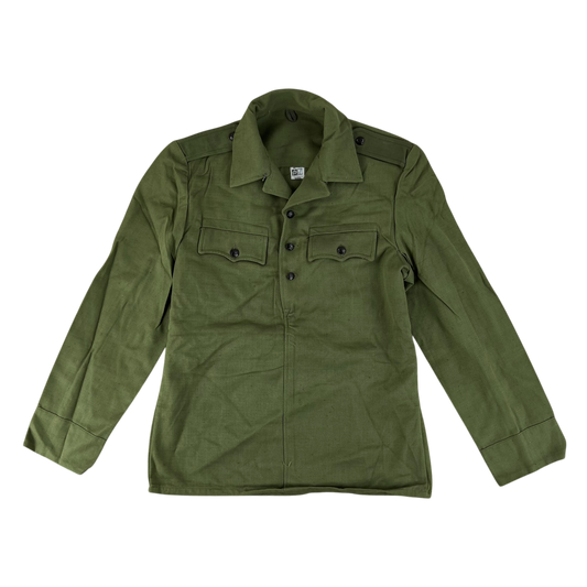 Bulgarian People's Army Olive Green Cossack Shirt - Medium