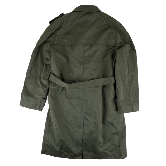 Spanish Army 80s Green Trenchcoat - Large