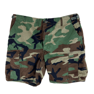 US Army M81 Woodland Camouflage Shorts - W38