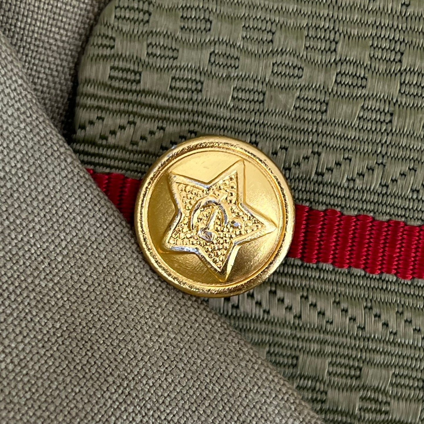 Soviet Army Olive Dress Shirt - Medium