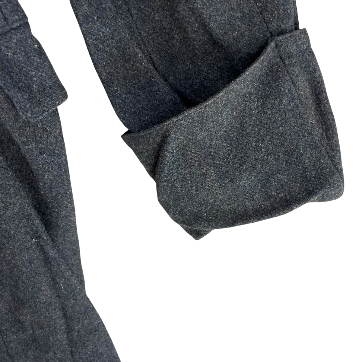 Bulgarian People's Army 70s Grey Wool Greatcoat - Large