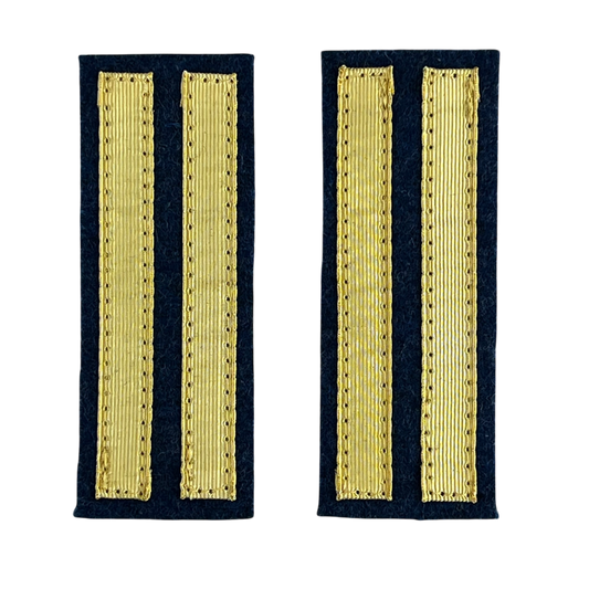 Finnish Navy Lieutenant Sleeve Patches