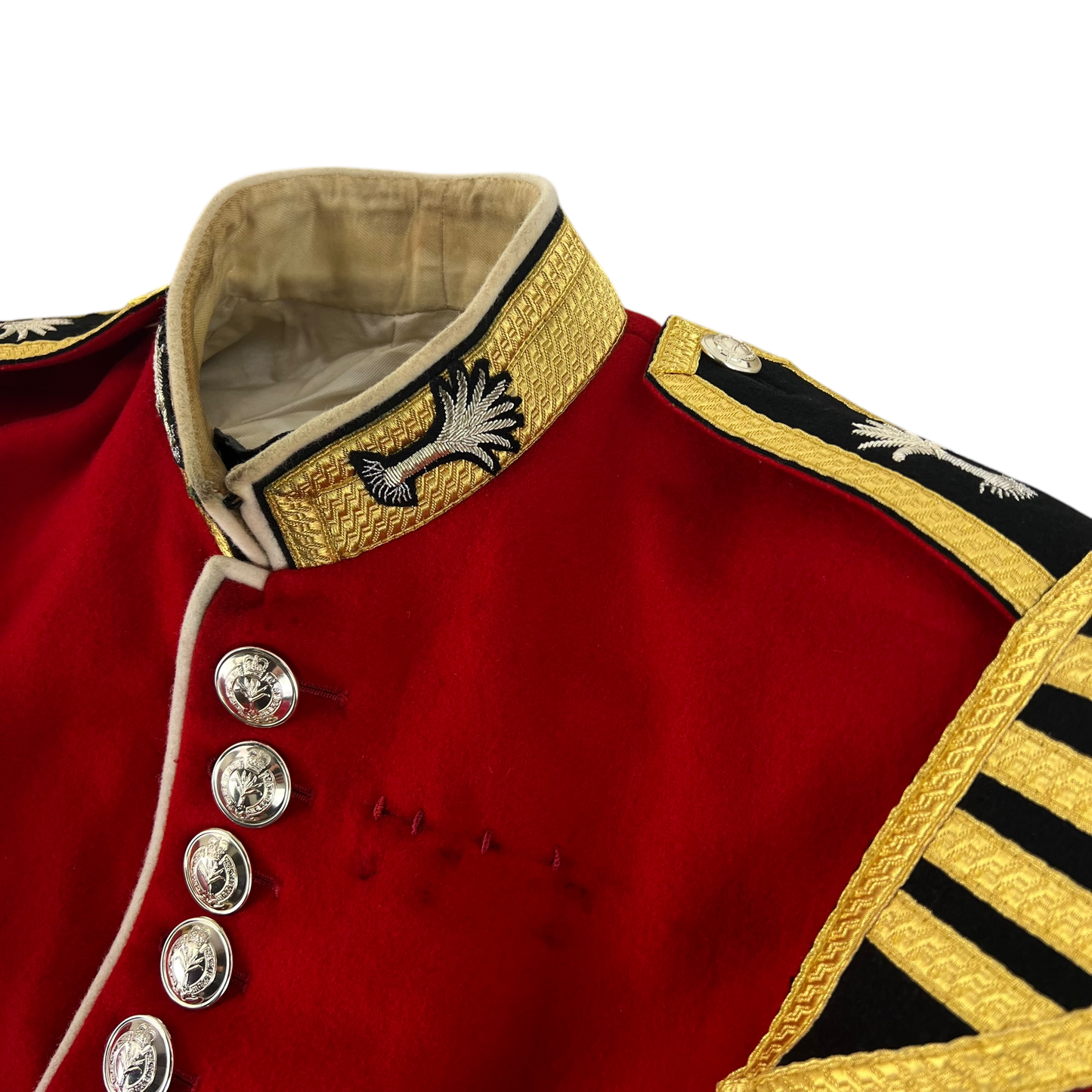 British Army Footguard's RHQ WO2 Pattern Jacket w/ Wings - Welsh Guards - Medium