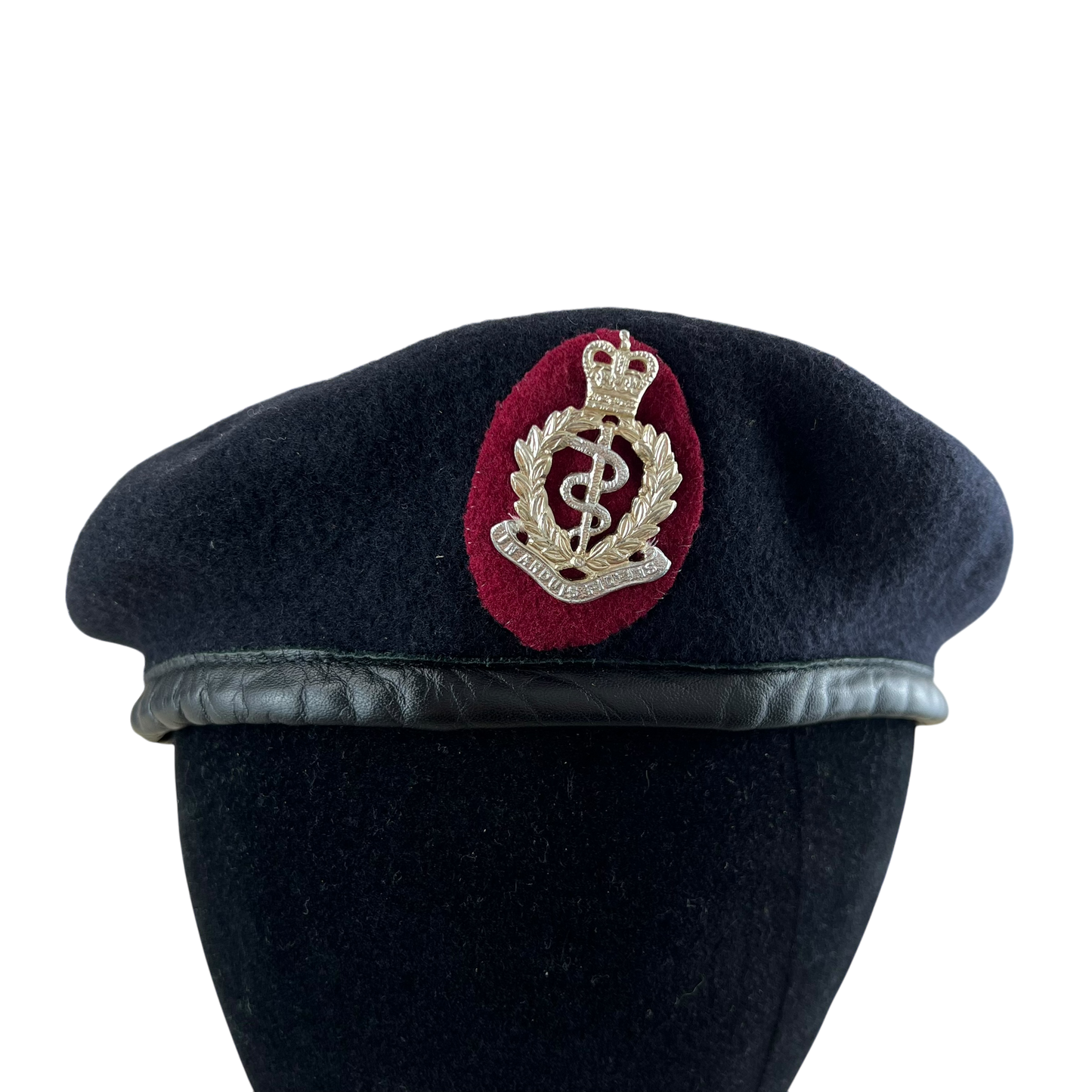 British Army Royal Medical Corps Beret w/ Badge - X Small 54cm